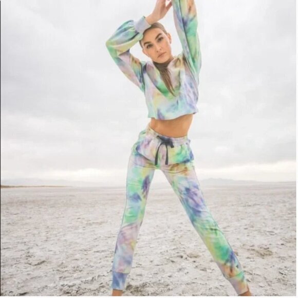 IVL Collective Tie Dye Joggers - Picture 1 of 7